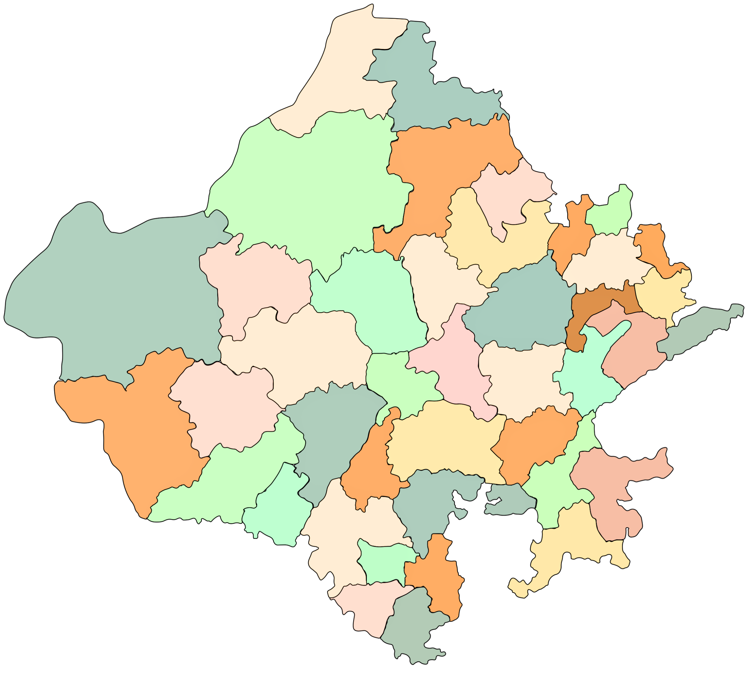 Rajasthan district